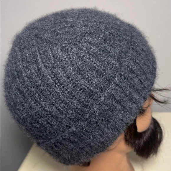 Nordstrom Gray cashmere Beanie - Picture 4 of 5